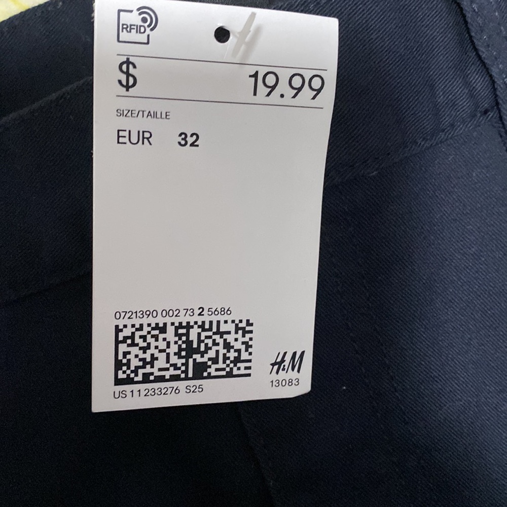 SLIM FIT TWILL PANTS - Picture 4 of 4